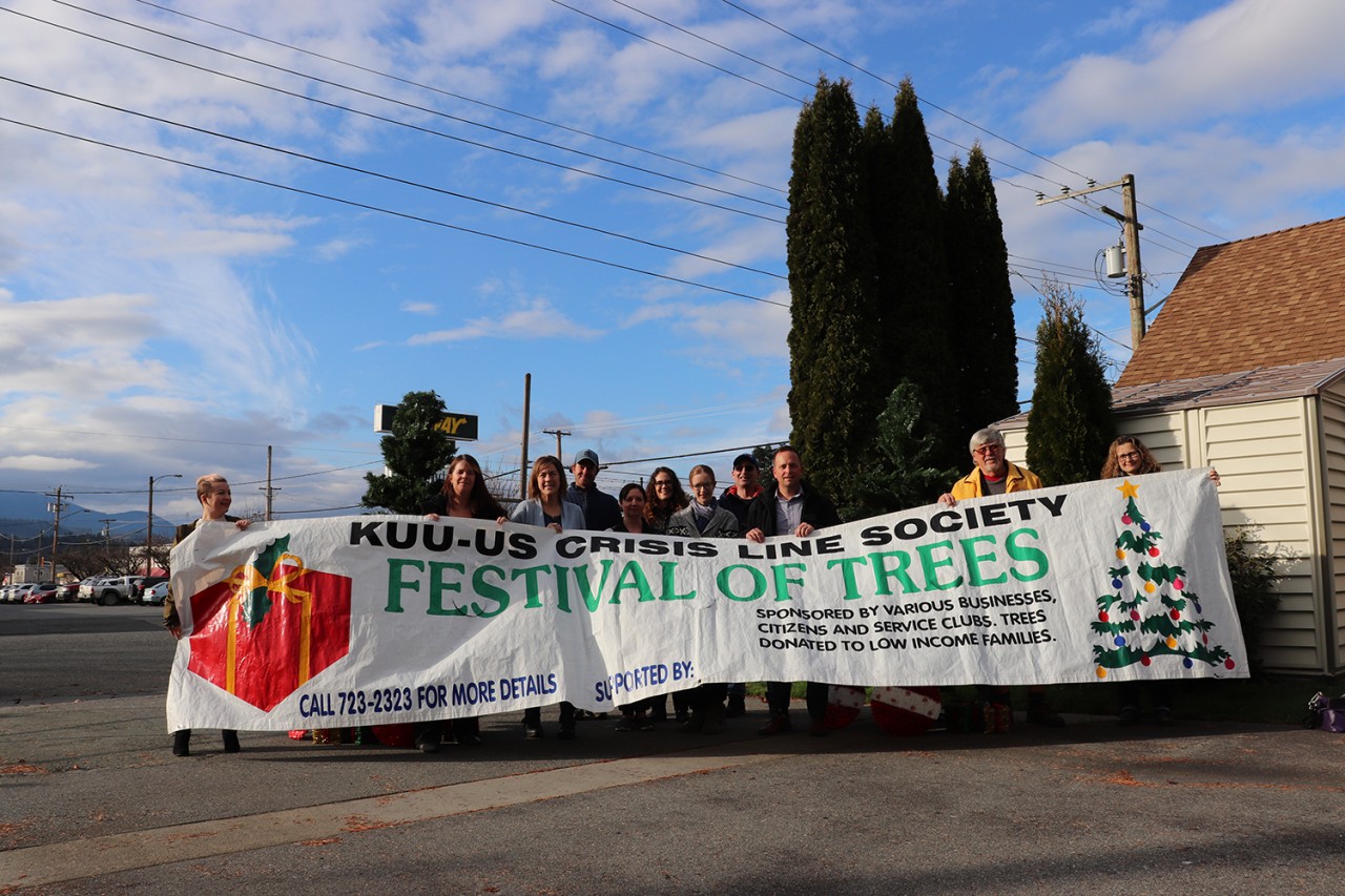 The 23rd annual Festival of Trees collects 16 Christmas trees to donate